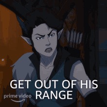 Get Out Of His Range Vexahlia GIF - Get Out Of His Range Vexahlia The Legend Of Vox Machina GIFs