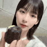 Akb48 Asai Jpop Group Eating Silly Chocolate Food GIF - Akb48 Asai Jpop Group Eating Silly Chocolate Food GIFs