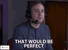 That Would Be Perfect Michael Fisher GIF - That Would Be Perfect Michael Fisher Esports College Career And Pathways GIFs