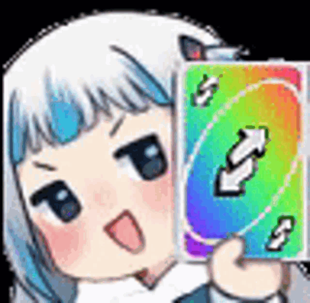 Uno Reverse Rgb Sticker - Uno Reverse RGB - Discover & Share GIFs