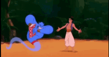 Genie Hurray GIF - Genie Hurray Aladdin GIFs