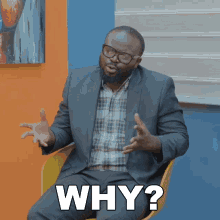 Why Kbrown GIF - Why Kbrown Mark Angel Tv GIFs