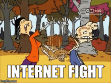 Internet Fight Ed Edd And Eddy GIF - Internet Fight Ed Edd And Eddy Jimmy GIFs