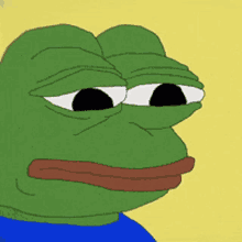 meme weird pepefrog make face