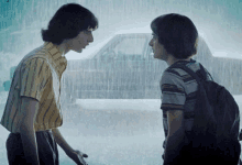 Will Byers Mike Wheeler GIF