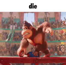 Die Mario GIF - Die Mario Donkey Kong GIFs