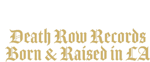 Death Row Records Born And Raised In La Sticker - Death Row Records Born And Raised In La Death Row Stickers