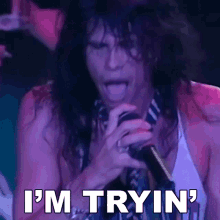 Im Tryin Steven Tyler GIF - Im Tryin Steven Tyler Aerosmith GIFs