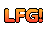 a logo that says lfg on it