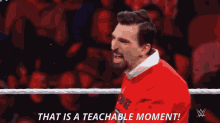 Andre Chase That Is A Teachable Moment GIF - Andre Chase That Is A Teachable Moment Wwe GIFs