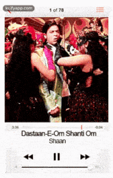 1 of 783:36 0:34dastaan e om shanti omshaan shah rukh khan person human dance pose