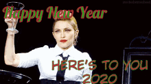 Madonna Happy New Year GIF - Madonna Happy New Year 2020 GIFs