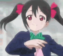 Nico Nico Nii Anime GIF - Nico Nico Nii Anime Idol GIFs