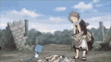 Natsu-and-gildarts GIFs - Get the best GIF on GIPHY