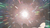 a cartoon character is flying through a galaxy with xrecorder written on the bottom right