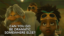Can You Go Be Dramatic Somewhere Else Meridian Clade GIF - Can You Go Be Dramatic Somewhere Else Meridian Clade Strange World GIFs