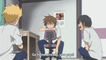 Daily Lives Of High School Boys Anime GIF