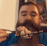 Fat Man Eating Tizzyent GIF - Fat Man Eating Tizzyent GIFs
