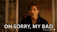 Oh Sorry My Bad GIF - Oh Sorry My Bad I Apologize GIFs