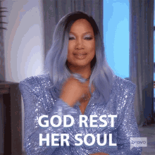 God Rest Her Soul Real Housewives Of Beverly Hills GIF - God Rest Her Soul Real Housewives Of Beverly Hills May She Rest In Peace GIFs