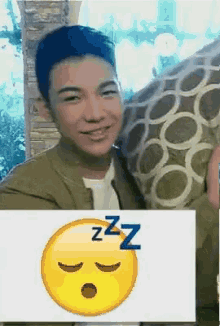 Darren Espanto Emoji GIF - Darren Espanto Emoji Sleeping GIFs