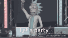 Rick And Morty Rick GIF - Rick And Morty Rick Party GIFs