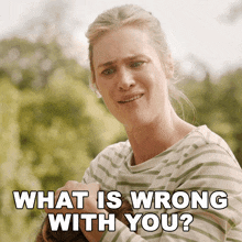 What Is Wrong With You Louise Dalton GIF - What Is Wrong With You Louise Dalton Speak No Evil Movie GIFs