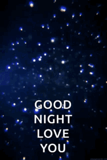 goodnight love you sparkle shiny