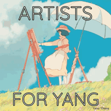 Yang Gang Yang Gang Love GIF - Yang Gang Yang Gang Love Artists For Yang GIFs