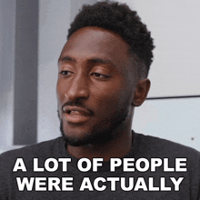 A Lot Of People Were Actually Disappointed Marques Brownlee GIF - A Lot Of People Were Actually Disappointed Marques Brownlee Many People Were Unhappy GIFs