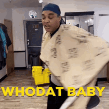 Barber Shop Who Dat Baby GIF - Barber Shop Who Dat Baby Cape GIFs