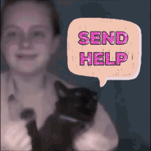 Zuziau Send Help GIF - Zuziau Send Help Cat GIFs