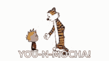 Calvin And Hobbes Dancing GIF - Calvin And Hobbes Dancing Dance Moves GIFs