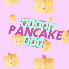 Happy Pancake Day Pancakes GIF