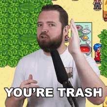 Youre Trash Bricky GIF - Youre Trash Bricky Youre Disgusting GIFs