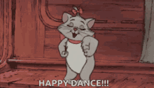 dance party kitty dancing gif