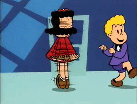 A boy leaves Little Lulu for another girl so she settles for Tubby