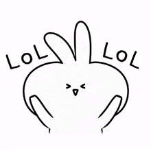 bunny lol comic guffaw comics