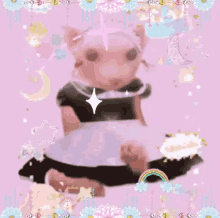 Bingus Maid Dress GIF - Bingus Maid Dress Cat Girl GIFs