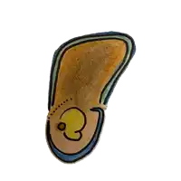 a drawing of a person with the number 3