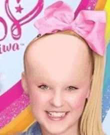 Bald Jojo Siwa GIF