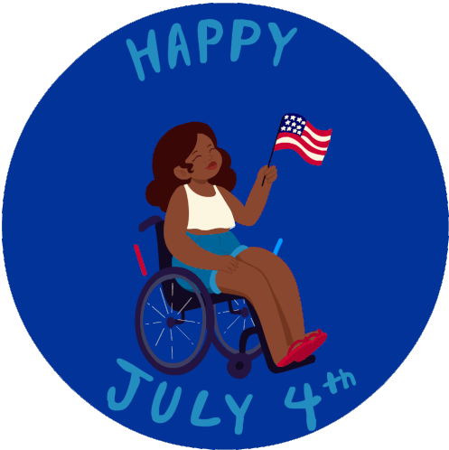Happy July4th Fourth Of July Sticker - Happy July4th Fourth Of July July4th Stickers