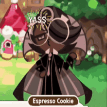 cookie run cookie run kingdom espresso cookie mewn