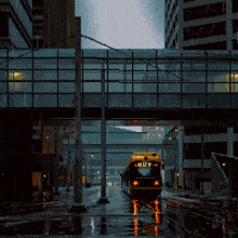 Pixel Art Rain GIF - Pixel Art Rain City Bus GIFs