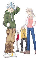 a boy in a green hoodie with the number 57 on it