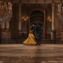 Beauty And The Beast Dancing GIF - Beauty And The Beast Dancing Dance GIFs