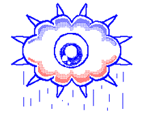 Kracko Kirby GIF - Kracko Kirby Rain GIFs