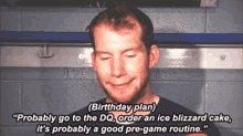 James Reimer Birthday Plan GIF - James Reimer Birthday Plan Probably Go To Dq GIFs