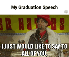 School Graduation Speech GIF