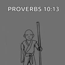 a gray background with the words proverbs 10:13